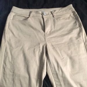 Old navy tan high rise jegging